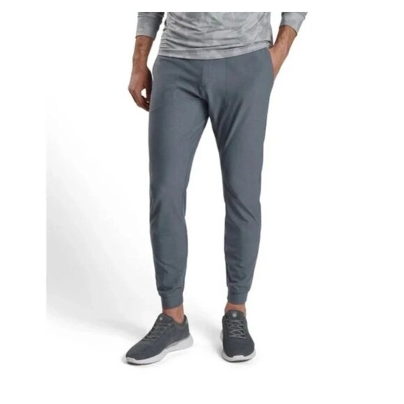 Peter Millar Mens dark Gray M Apollo Performance Jogger  golf Pants MA22EB301 - Picture 1 of 15